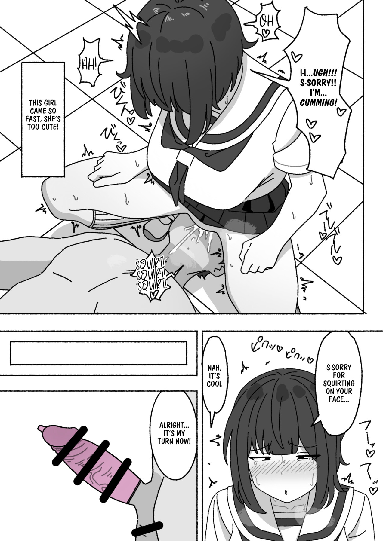 Hentai Manga Comic-I'm The Only One in The Class Who's Using The Unpopular Sexual Relief Staff, Kuroi-chan-Read-12